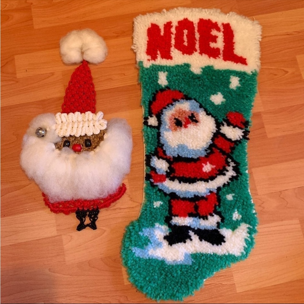 2 Vintage Christmas Decorations